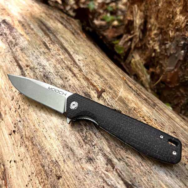 MOOCH Burlap Micarta Folding Knife